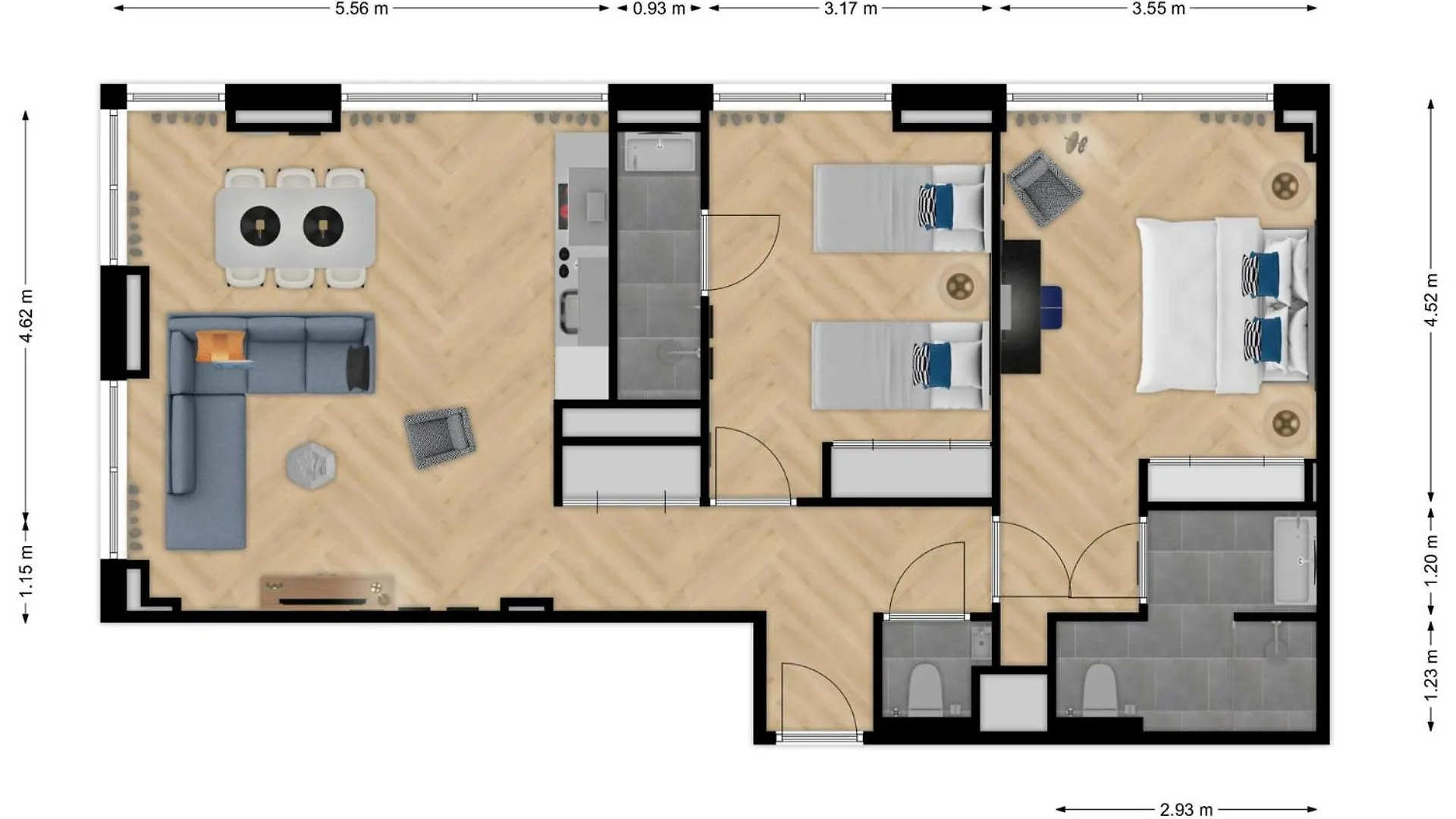 אפרטהוטל אמסטלבין Cityden Stadshart 4*,  הולנד